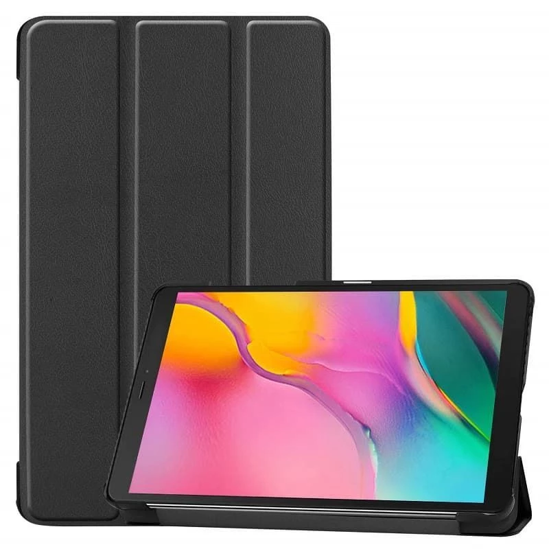Taktinis dėklas-knyga Samsung Galaxy Tab A 8'' T290/T295 juodas