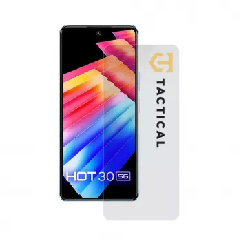 Tactical Glass Shield 2.5D, skirta Infinix Hot 30 5G, skaidri