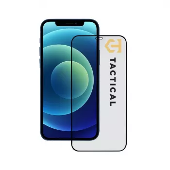 Tactical Glass Shield 5D, skirtas Apple iPhone 12 Pro/12 Pro, juodas