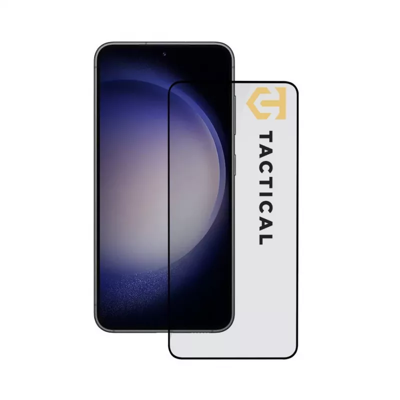 Tactical Glass Shield 5D, skirta Samsung Galaxy S23, juoda