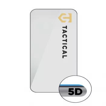 Tactical Glass Shield 5D ekrano apsauginis stiklas, skirtas Xiaomi 17 Ultra - juodas