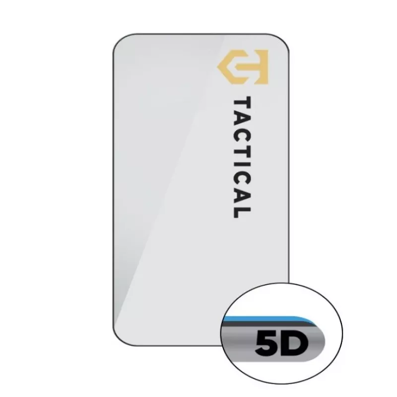 Tactical Glass Shield 5D ekrano apsauginis stiklas, skirtas Xiaomi 17 Ultra - juodas