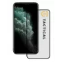 Taktinis grūdinto stiklo ekrano apsauginis stiklas, skirtas Apple iPhone 11 Pro, XS, X - 9H, 2.5D, pilnas klijavimas, juodas