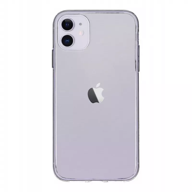 Taktinis TPU dangtelis, skirtas Apple iPhone 11, permatomas