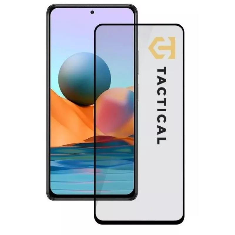 Tactical Xiaomi Redmi Note 10 Pro / 10 Pro Max Glass 2.5D Full Glue Black