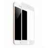 TakeMe HARD Ceramic Full Surface Screen Protector Glass, skirta iPhone SE (2020) / 7 / 8 - balta