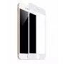 TakeMe HARD Ceramic Full Surface Screen Protector Glass, skirta iPhone SE (2020) / 7 / 8 - balta