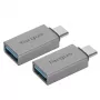 Targus USB-C Adapter Kit - USB 3.2 Gen 1 - Juoda
