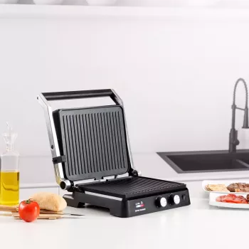 Taurus Bistro Gourmet 2600 W 2-in-1 kontaktinis grilis