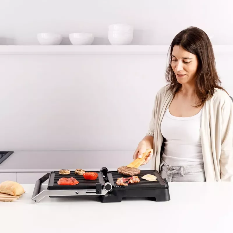 Taurus Bistro Gourmet 2600 W 2-in-1 kontaktinis grilis