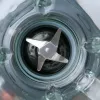 Taurus OPTIMA GO 1500 ąsotinis blenderis, 1,5 l stiklinė talpa, 1500W, 6 nerūdijančio plieno peiliukai, kintamas greitis, impulsinis režimas, ledo smulkinimas, juoda/sidabrinė