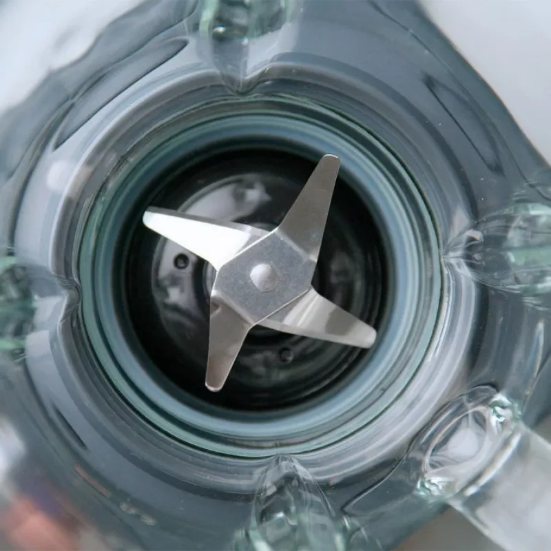 Taurus OPTIMA GO 1500 ąsotinis blenderis, 1,5 l stiklinė talpa, 1500W, 6 nerūdijančio plieno peiliukai, kintamas greitis, impulsinis režimas, ledo smulkinimas, juoda/sidabrinė