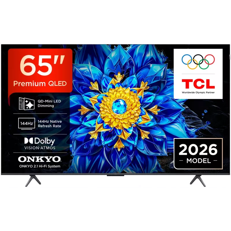 TCL P8L 65P8L 65 colių 4K Ultra HD Android Smart LED televizorius - juoda