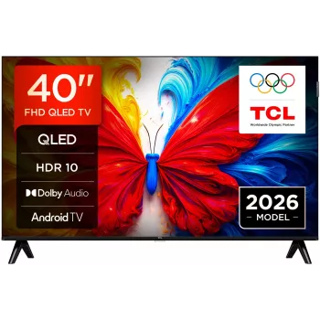 TCL S5L serijos 40S5L 40 colių Full HD išmanusis televizorius Wi-Fi juodas
