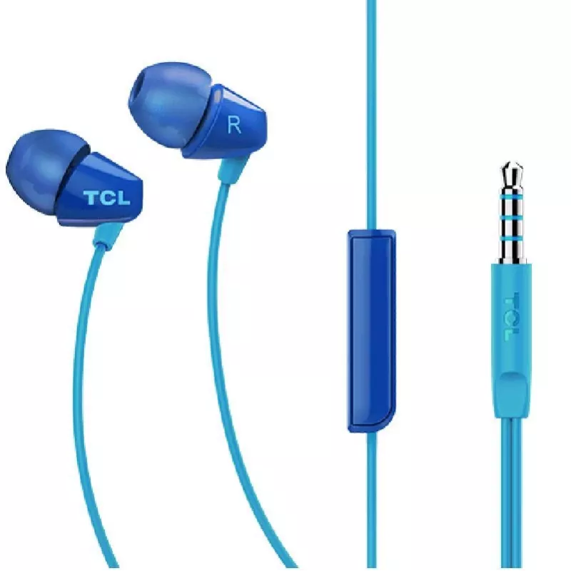 TCL SOCL100BL Į ausį įdedamos laidinės ausinės Mėlyna