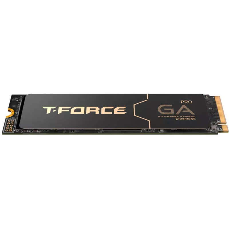 TEAM GROUP T-Force GA PRO 1 TB (Juoda, PCIe 5.0 x4 | M.2 2280 | Grafeno radiatoriaus)