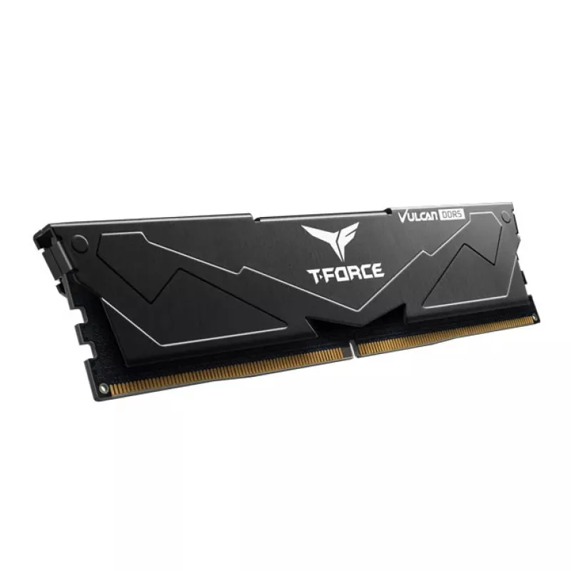 Team Group T-FORCE VULCAN DDR5 32GB (2x16GB) 6400MHz CL40 Desktop Memory Kit Black