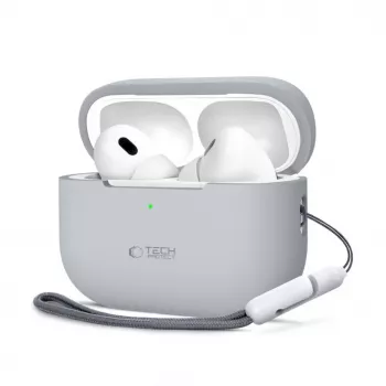Tech-Protect Apple AirPods Pro 1 / 2 Silikoninis Dėklas Pilkas