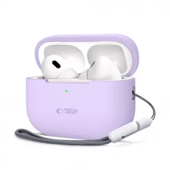 Tech-Protect Apple AirPods Pro 1 / 2 Silikoninis Dėklas Violetinis