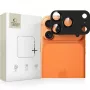 Tech-Protect CamFull Fit fotoaparato objektyvo apsauga, skirta Apple iPhone 15 Pro Max - juoda