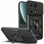 Tech-Protect CamShield Pro dėklas, skirtas Xiaomi Redmi Note 13 Pro 4G / LTE / Poco M6 Pro 4G / LTE - Juodas