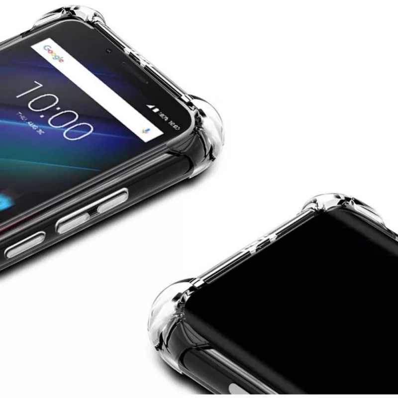 Tech-Protect FlexAir Pro dėklas, skirtas Motorola Moto G14 - permatomas