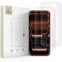 Tech-Protect Glass Fit+ 2 vnt. grūdinto stiklo ekrano apsauga, skirta iPhone 16 Pro / 17 / 17 Pro - permatoma