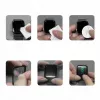 Tech-Protect Glass Flex+ hibridinio stiklo ekrano apsauga, skirta Garmin Venu 3 (2 vnt., juodas rėmelis)