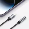 Tech-Protect Lightning (Male) į 3,5 mm Mini Jack (Female) adapteris - baltas