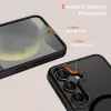 Tech-Protect MagMat MagSafe dėklas, skirtas Nothing Phone 3 - juodas ir skaidrus