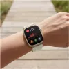 Tech-Protect nailono dirželis, skirtas Huawei Watch Fit 3 / 4 / 4 Pro / 5 / 5 Pro - baltas