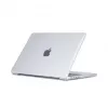 Tech-Protect SmartShell Case, skirta MacBook Pro 14 inch M1 / M2 / M3 2021-2023 - Skaidrus