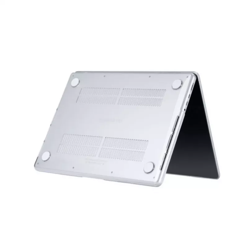 Tech-Protect SmartShell Case, skirta MacBook Pro 14 inch M1 / M2 / M3 2021-2023 - Skaidrus