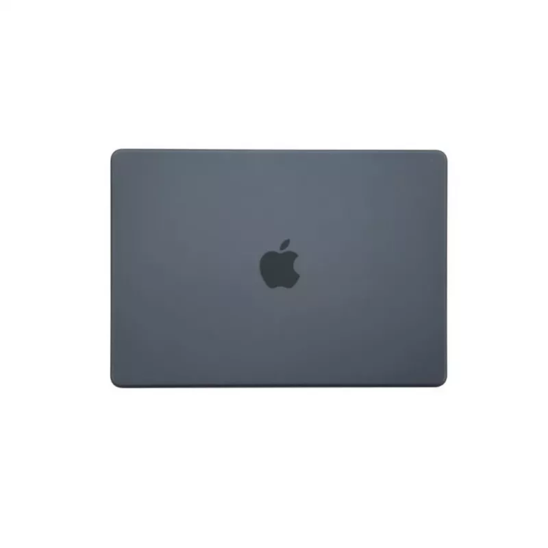 Tech-Protect Smartshell Hard Shell Case, skirta MacBook Pro 14 M1/M2/M3/M4/M5 2021-2025, juoda matinė
