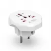 Tech-Protect Universal WL-09 Universalus kelioninis adapteris iš ES baltas
