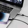 Tech-Protect USB-A (vyriškas) į USB-C (moterišką) adapteris - USB 3.0, 5 Gbps, Space Grey