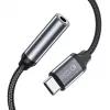 Tech-Protect USB-C į 3,5 mm Mini Jack garso adapteris (moteriškas) - juoda