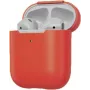 Tech21 StudioColour AirPods 1 ir 2 kartos dėklas juodas FlexShock™ apsauga nuo kritimo iki 2,5 m antimikrobinis plonas lengvas su karabino kilpa (T21-8044)