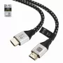 Techly ICOC-HDMI21-8-020T HDMI 2.1 kabelis 8K 10K 48Gbps 2m juodas pintas