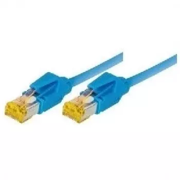 TECLINE Cat 6a S/FTP tinklo kabelis, 0,5 m, mėlynas, LSZH, 10GbE, Hirose TM31 72200B