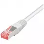Tecline Exertis Connect CAT 6 SSTP tinklo kabelis RJ-45 vyriškas į RJ-45 vyrišką, 7,5 m, be halogenų, baltas 71507W