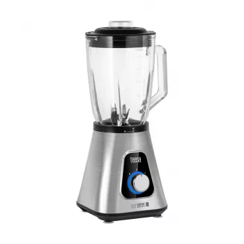 TEESA EASY EXPERT GO 1300W puodinis blenderis, 1,5 l stiklinis indas + 600 ml kelioninis puodelis
