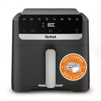 Tefal ActiFry 2-in-1 oro gruzdintuvė EY866HE1, 1,7 kg, 1500 W, juoda ir sidabrinė