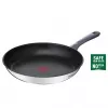 Tefal Daily Cook G7300455 24 cm keptuvė, nerūdijantis plienas, Titanium 2X nelipni danga, Thermo-Signal, tinka visoms kaitlentėms