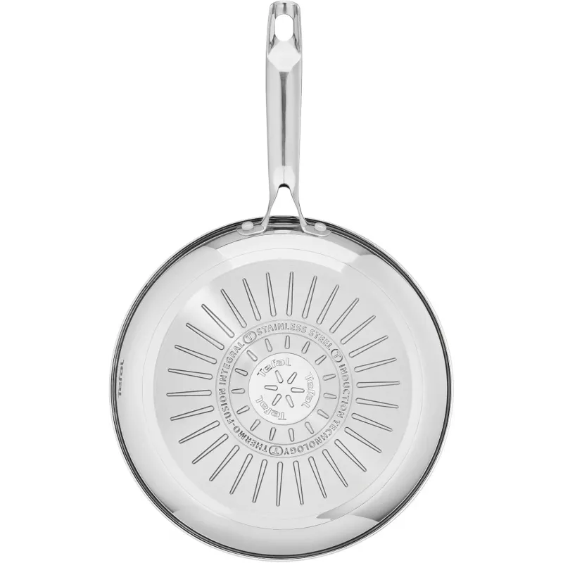 Tefal Duetto+ keptuvė 28 cm, nerūdijantis plienas, titano nelipni danga, indukcinė - G7320634