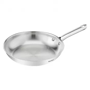 Tefal Duetto On 20 cm nerūdijančio plieno keptuvė su titano nelipnia danga ir Thermo-Signal