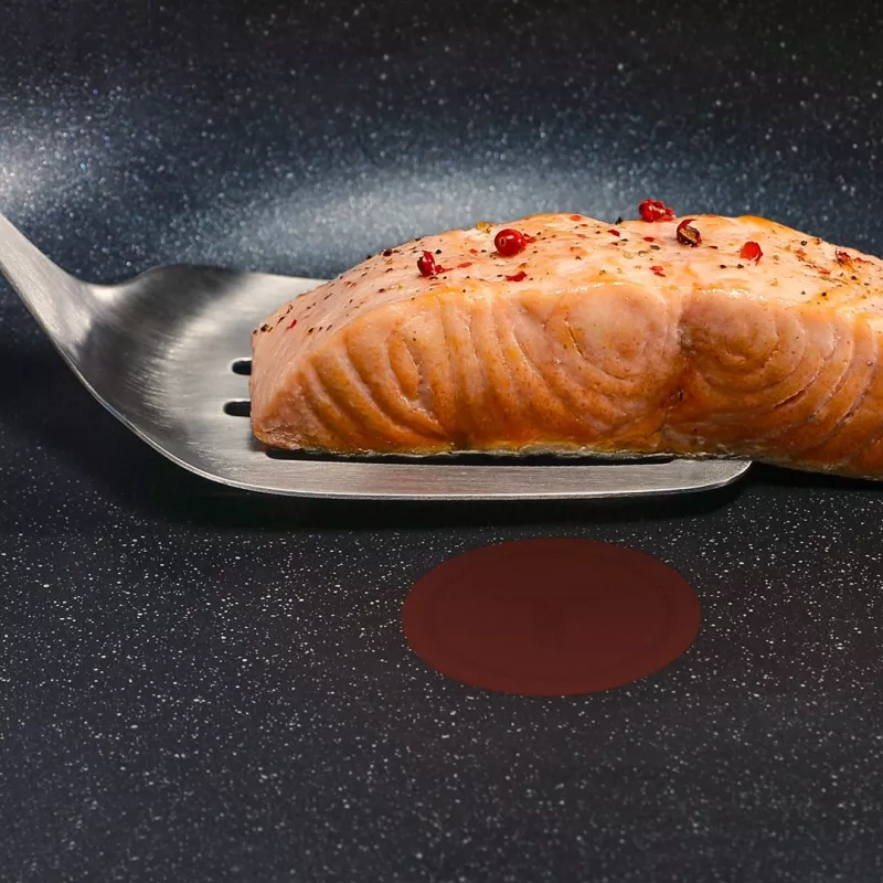 Tefal Expertise Plus 20 cm keptuvė su Titanium Excellence nepridegančia danga ir Thermo-Spot