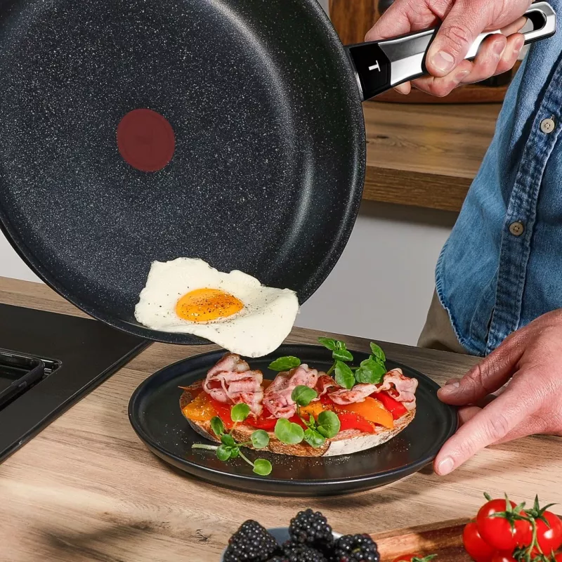 Tefal Expertise Plus 24 cm keptuvė su nelimpančia danga ir Thermo-Spot indikatoriumi