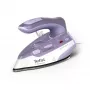 Tefal First Class DB1612E0 kelioninis lygintuvas - 1100 W, nerūdijančio plieno padas, dviguba įtampa, 70 ml talpa, baltas/mėlynas