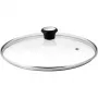 Tefal stiklinis dangtis Ø30cm – grūdinto stiklo dangtis su garų išleidimo anga, nerūdijančio plieno apvadu, tinka plauti indaplovėje